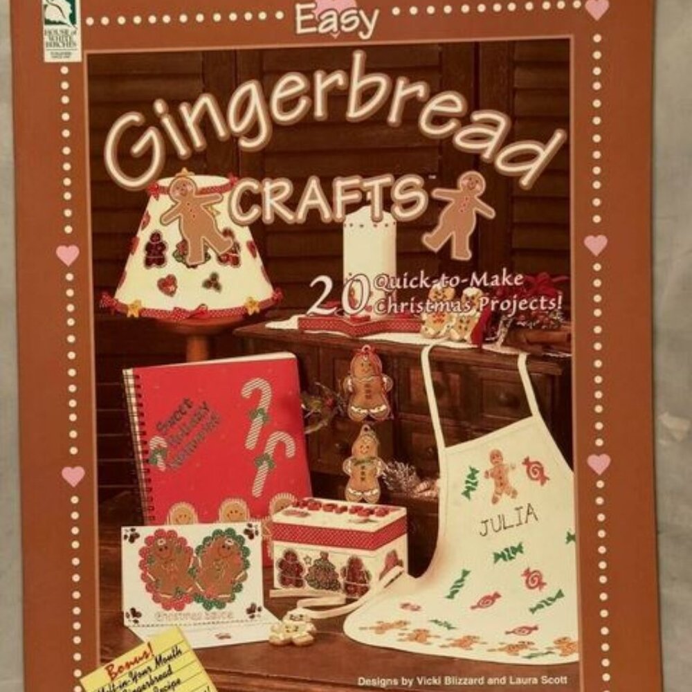 Easy Gingerbread Crafts 20 Christmas Projects Booklet